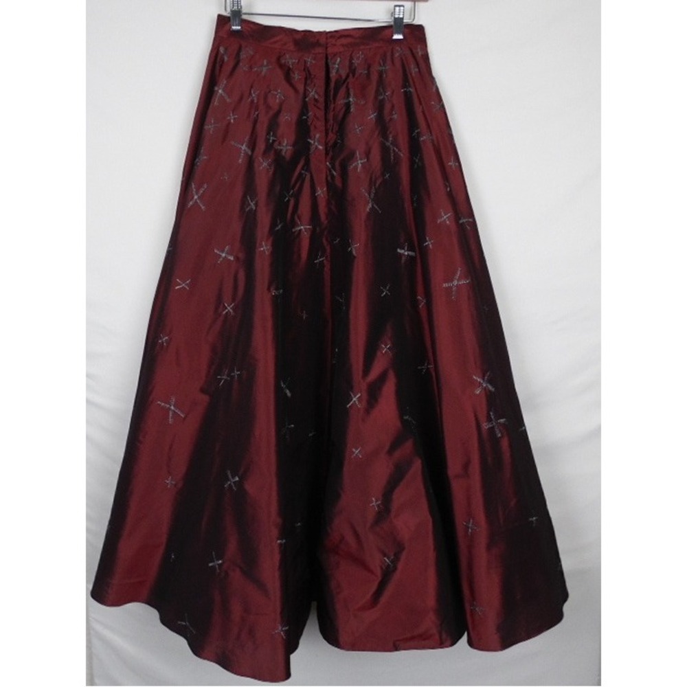Vintage‎ Armand Ventilo Collection Silk A Maxi Skirt SZ 38(US SZ6) Embellished - Picture 5 of 6